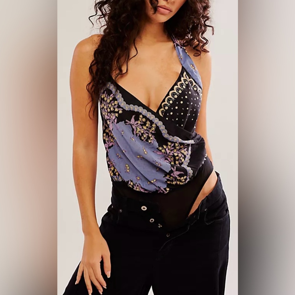 Free People Sweet Thing Bodysuit NWOT Size L